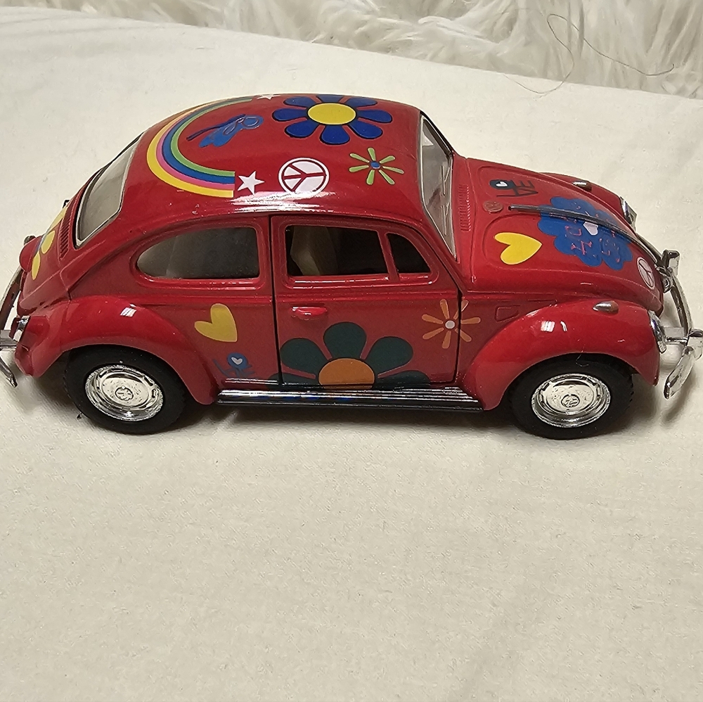 1967 Volkswagon Classical Beetle 5" Diecast KINSMART Pull Back Action